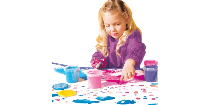 SES Fingerfarbe Girly 4 Farben Je 150ml 5 SES Fingerfarbe Girly 4 Farben Je 150ml – Bild 3