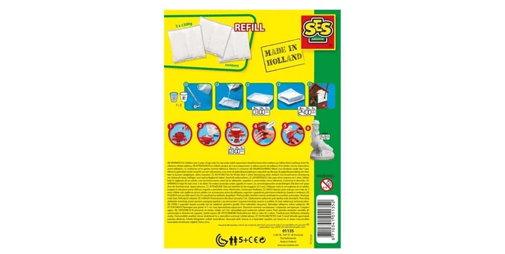 SES Gips Gießen Nachfüllset 4 SES Gips Gießen Nachfüllset – Bild 2