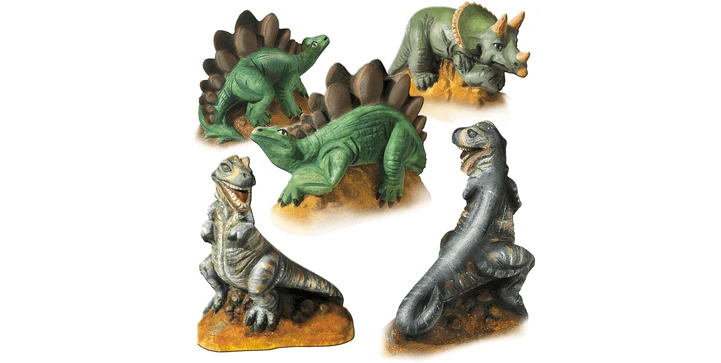SES Gipsfiguren Dinos 5 SES Gipsfiguren Dinos – Bild 3