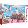 Trefl Puzzle 1000 – Funny Cities / Süßigkeiten In Venedig -Schleich Verkaufsgeschäft 10598
