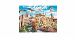 Trefl Puzzle 1000 – Funny Cities / Wilde Tiere In Rom -Schleich Verkaufsgeschäft 10600 1
