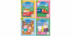 Mini Bücher Peppa Pig, 4er Set