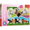 Trefl Puzzle 200 - Schöne Pferde -Schleich Verkaufsgeschäft 13248