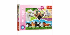 Trefl Puzzle 200 - Schöne Pferde