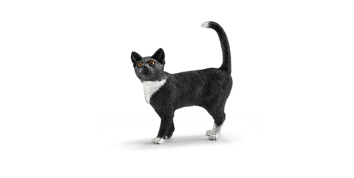 Schleich 13770 Katze, Stehend 3 Schleich 13770 Katze, Stehend
