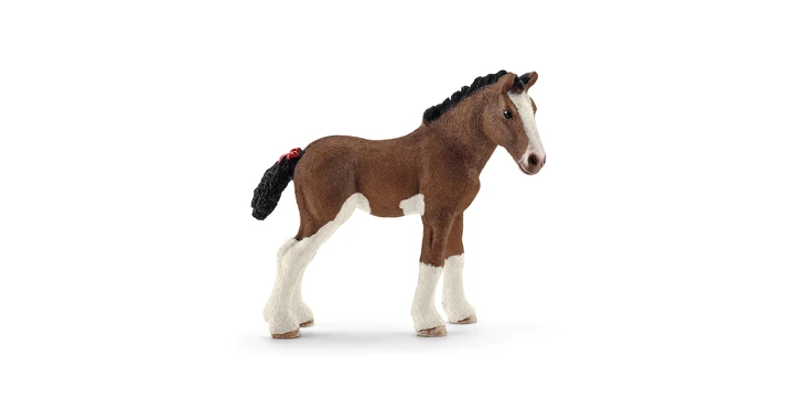 Schleich 13810 Clydesdale Fohlen (13810L) 3 Schleich 13810 Clydesdale Fohlen (13810L)
