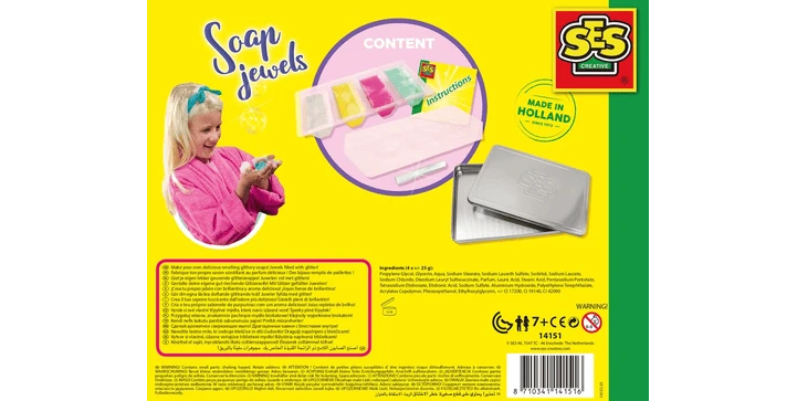 SES Glitzerseife Gießen, Soap Juwels 7 SES Glitzerseife Gießen, Soap Juwels – Bild 5