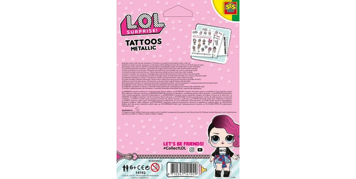 SES L.O.L. Surprise Metallische Tattoos 6 SES L.O.L. Surprise Metallische Tattoos – Bild 4