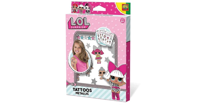 SES L.O.L. Surprise Metallische Tattoos 3 SES L.O.L. Surprise Metallische Tattoos