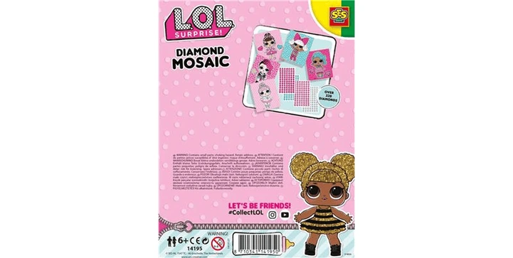 SES L.O.L. Surprise Diamantenmosaike 6 SES L.O.L. Surprise Diamantenmosaike – Bild 4
