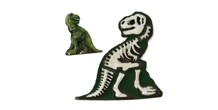 SES Gießen Und Anmalen - T-Rex Mit Skelett 5 SES Gießen Und Anmalen - T-Rex Mit Skelett – Bild 3