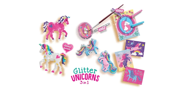 SES Glitzereinhörner 3-in1 4 SES Glitzereinhörner 3-in1 – Bild 2