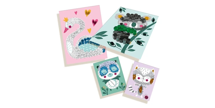 SES 3D Quilling - Aufklebekarten 4 SES 3D Quilling - Aufklebekarten – Bild 2