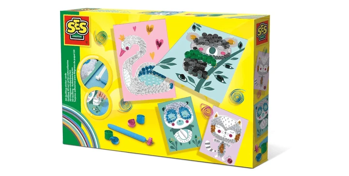 SES 3D Quilling - Aufklebekarten 3 SES 3D Quilling - Aufklebekarten