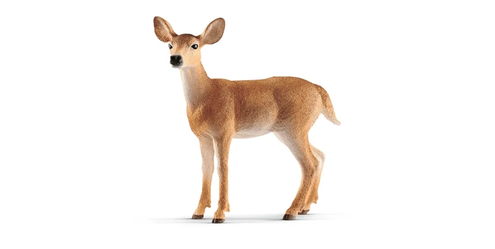 Schleich 14819 Weißwedelkuh 3 Schleich 14819 Weißwedelkuh