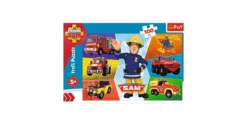Trefl Puzzle 100 – Sam's Fahrzeug / Feuerwehrmann Sam -Schleich Verkaufsgeschäft 16354 150 p