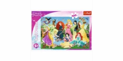 Trefl Puzzle 100 - Disney Princess -Schleich Verkaufsgeschäft 16417 150 p