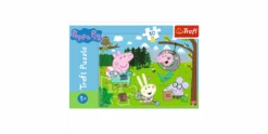 Trefl Puzzle 30 – Peppa Pig -Schleich Verkaufsgeschäft 18245 150 p