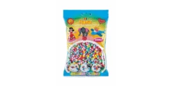 HAMA Perlenbeutel 3.000 St. Pastell Gemischt