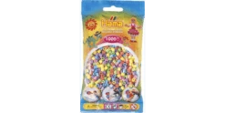 Hama Midi Bügelperlen 207-50 - 1000 Stk - Pastell Mix