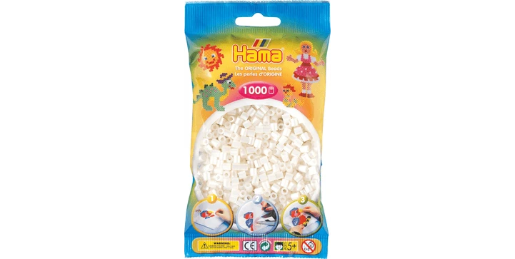 Hama Midi Bügelperlen 207-64 - 1000 Stk - Perlmutt 3 Hama Midi Bügelperlen 207-64 - 1000 Stk - Perlmutt
