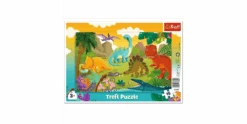 Trefl Rahmenpuzzle 15 Teile - Dinosaurier
