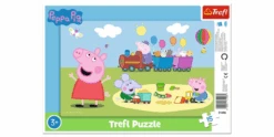 Trefl Rahmen-Puzzle 15 Teile – Peppa Pig