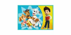 Trefl 4 In 1 Puzzle 12 + 15 + 20 + 24 Teile – PAW Patrol -Schleich Verkaufsgeschäft 34346 2