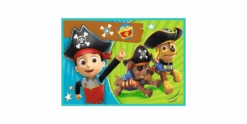 Trefl 4 In 1 Puzzle 12 + 15 + 20 + 24 Teile – PAW Patrol -Schleich Verkaufsgeschäft 34346 3
