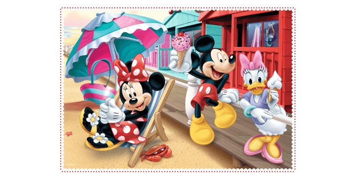 Trefl 4 In 1 Puzzle 12 + 15 + 20 + 24 Teile – Disney Mickie Mouse 4 Trefl 4 In 1 Puzzle 12 + 15 + 20 + 24 Teile – Disney Mickie Mouse – Bild 2