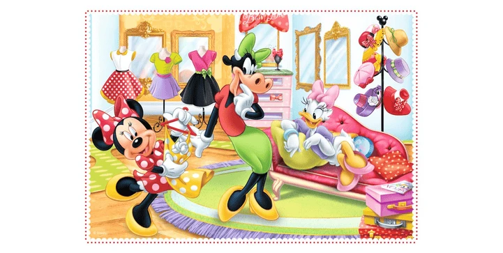 Trefl 4 In 1 Puzzle 12 + 15 + 20 + 24 Teile – Disney Mickie Mouse 7 Trefl 4 In 1 Puzzle 12 + 15 + 20 + 24 Teile – Disney Mickie Mouse – Bild 5