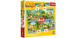 Trefl 4 In 1 Puzzle 12 + 15 + 20 + 24 Teile – Biene Maja