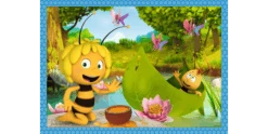 Trefl 4 In 1 Puzzle 12 + 15 + 20 + 24 Teile – Biene Maja -Schleich Verkaufsgeschäft 34356 300 03