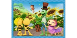 Trefl 4 In 1 Puzzle 12 + 15 + 20 + 24 Teile – Biene Maja -Schleich Verkaufsgeschäft 34356 300 04