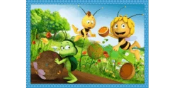 Trefl 4 In 1 Puzzle 12 + 15 + 20 + 24 Teile – Biene Maja -Schleich Verkaufsgeschäft 34356 300 05