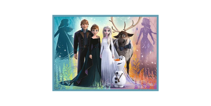 Trefl 4 In 1 Puzzle 12 + 15 + 20 + 24 Teile – Frozen 4 Trefl 4 In 1 Puzzle 12 + 15 + 20 + 24 Teile – Frozen – Bild 2