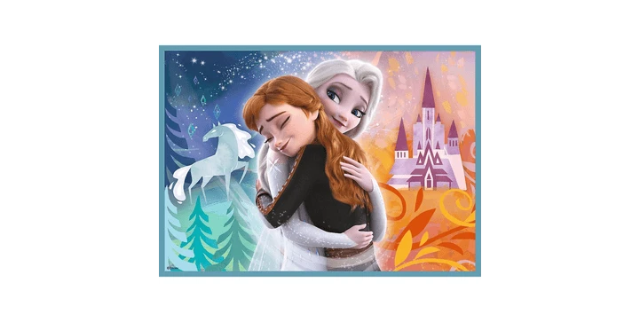 Trefl 4 In 1 Puzzle 12 + 15 + 20 + 24 Teile – Frozen 5 Trefl 4 In 1 Puzzle 12 + 15 + 20 + 24 Teile – Frozen – Bild 3