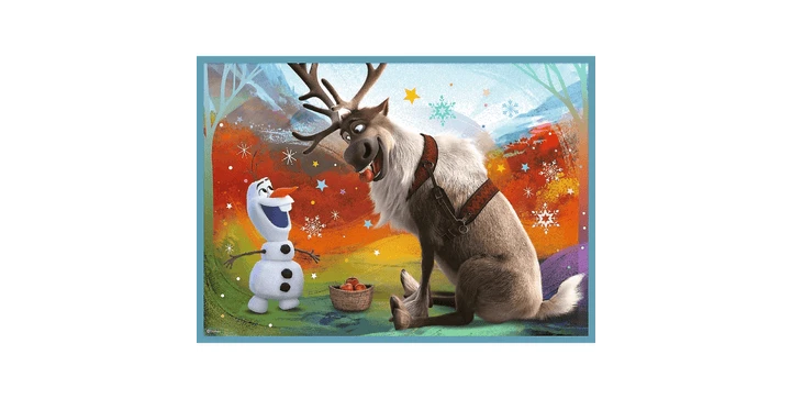 Trefl 4 In 1 Puzzle 12 + 15 + 20 + 24 Teile – Frozen 6 Trefl 4 In 1 Puzzle 12 + 15 + 20 + 24 Teile – Frozen – Bild 4