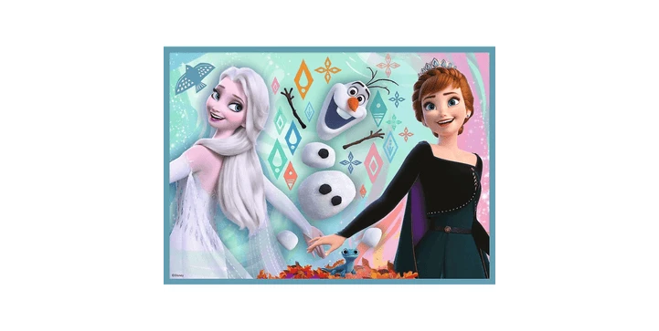 Trefl 4 In 1 Puzzle 12 + 15 + 20 + 24 Teile – Frozen 7 Trefl 4 In 1 Puzzle 12 + 15 + 20 + 24 Teile – Frozen – Bild 5