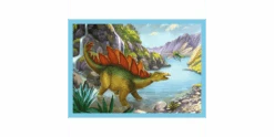 Trefl 4 In 1 Puzzle 12 + 15 + 20 + 24 Teile – Dinosaurier -Schleich Verkaufsgeschäft 34609 1