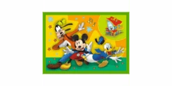 Trefl 4 In 1 Puzzle 12 + 15 + 20 + 24 Teile – Mickey Mouse Und Freunde -Schleich Verkaufsgeschäft 34616 2