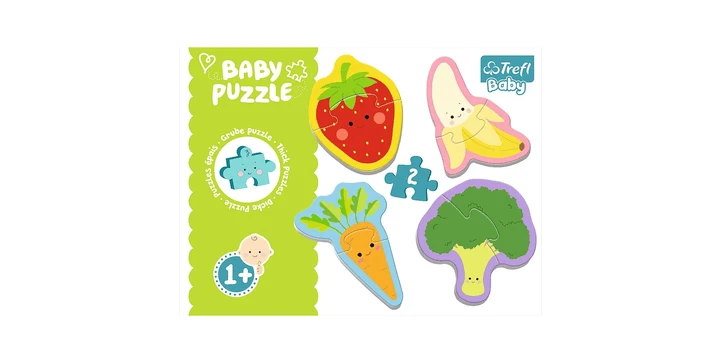 Trefl Baby Puzzle Früchte Und Gemüse 4 Trefl Baby Puzzle Früchte Und Gemüse – Bild 2