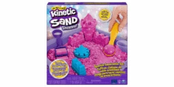 Amigo Kinetic Sand – Sand Box Set Shimmer Pink (454g)