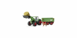 Schleich 42379 Traktor Mit Anhänger