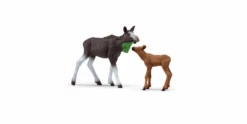Schleich® 42603 - Elchkuh Mit Kalb