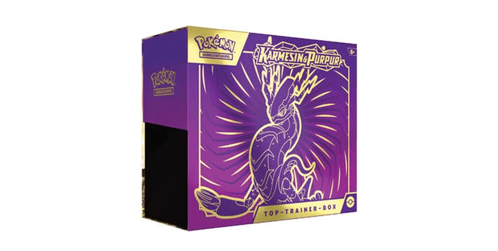 POKEMON Pokémon-ex Karmesin & Purpur Top-Trainer Box 4 POKEMON Pokémon-ex Karmesin & Purpur Top-Trainer Box – Bild 2