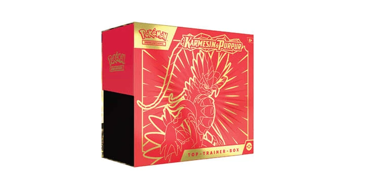 POKEMON Pokémon-ex Karmesin & Purpur Top-Trainer Box 5 POKEMON Pokémon-ex Karmesin & Purpur Top-Trainer Box – Bild 3