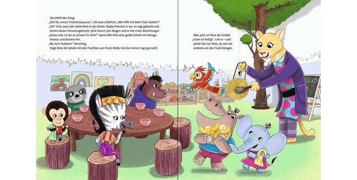 Ravensburger 46038 – Sami Lesebär - Neue Freunde Im Dschungel Kindergarten 5 Ravensburger 46038 – Sami Lesebär - Neue Freunde Im Dschungel Kindergarten – Bild 3