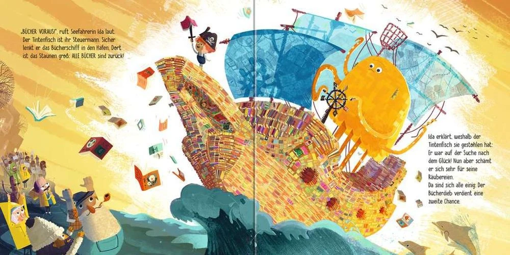 Ravensburger 46043- Sami Lesebär - Ida Und Der Bücherdieb 5 Ravensburger 46043- Sami Lesebär - Ida Und Der Bücherdieb – Bild 3