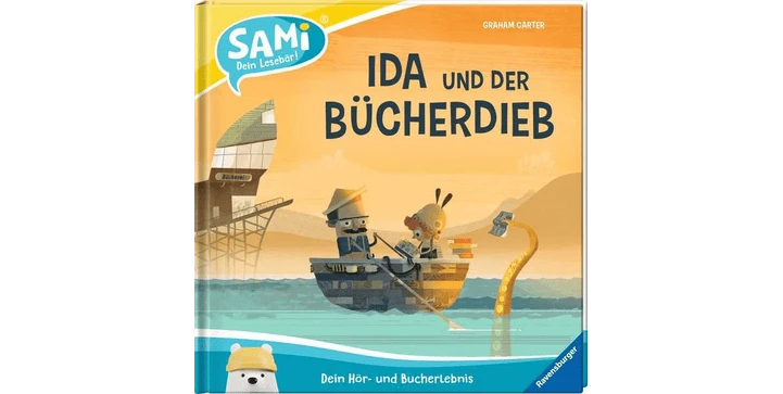 Ravensburger 46043- Sami Lesebär - Ida Und Der Bücherdieb 3 Ravensburger 46043- Sami Lesebär - Ida Und Der Bücherdieb